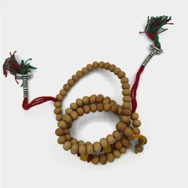 MM004 Wooden Mala with Resin Separator 2