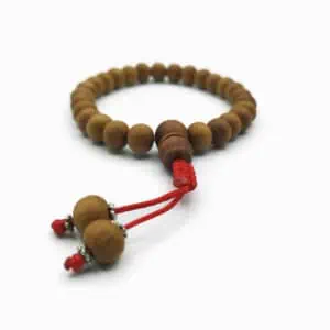 Wrap Bracelet Yoga and Meditation Mala Beads with pouch Great Spiritual Gift SIVALYA Natural Tibetan Black Rosewood 108 Beads Mala Buddhist Prayer Necklace