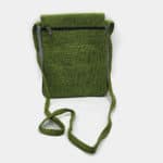 RO014 Light Green Hemp Shoulder Bag 3