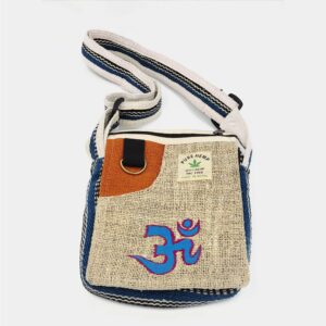RO023 100 Natural Shoulder Bag with 2 zip A 5