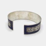 Tibetan Filigree Bracelet Lapis Lazuli 2
