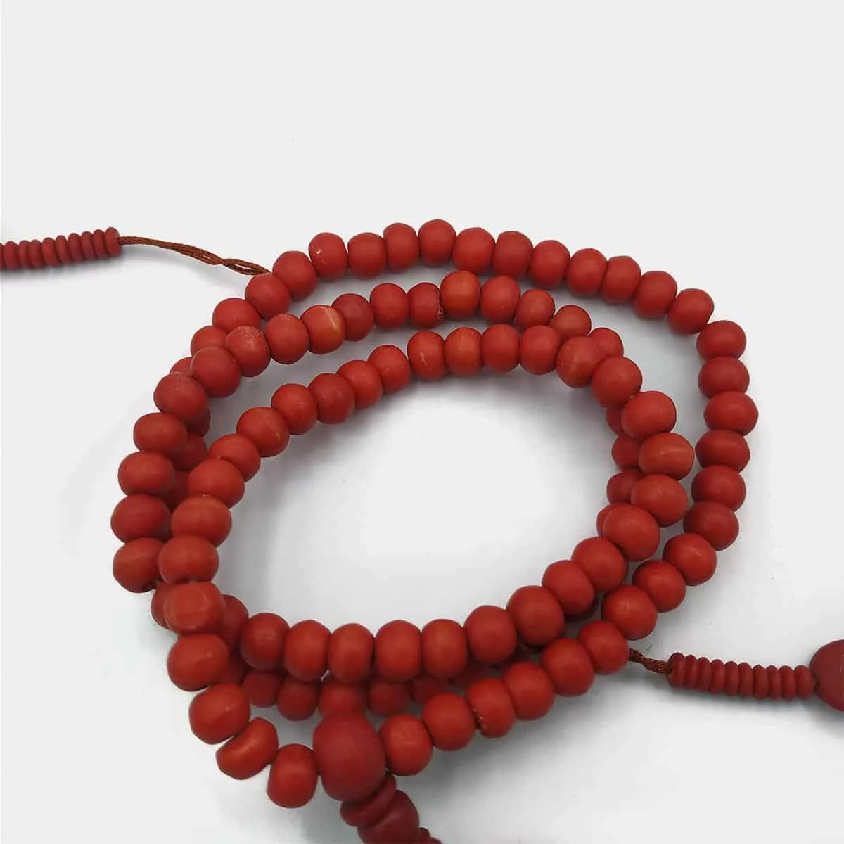 MO002 Mala de Osso Liso Amarelo Vermelho 5