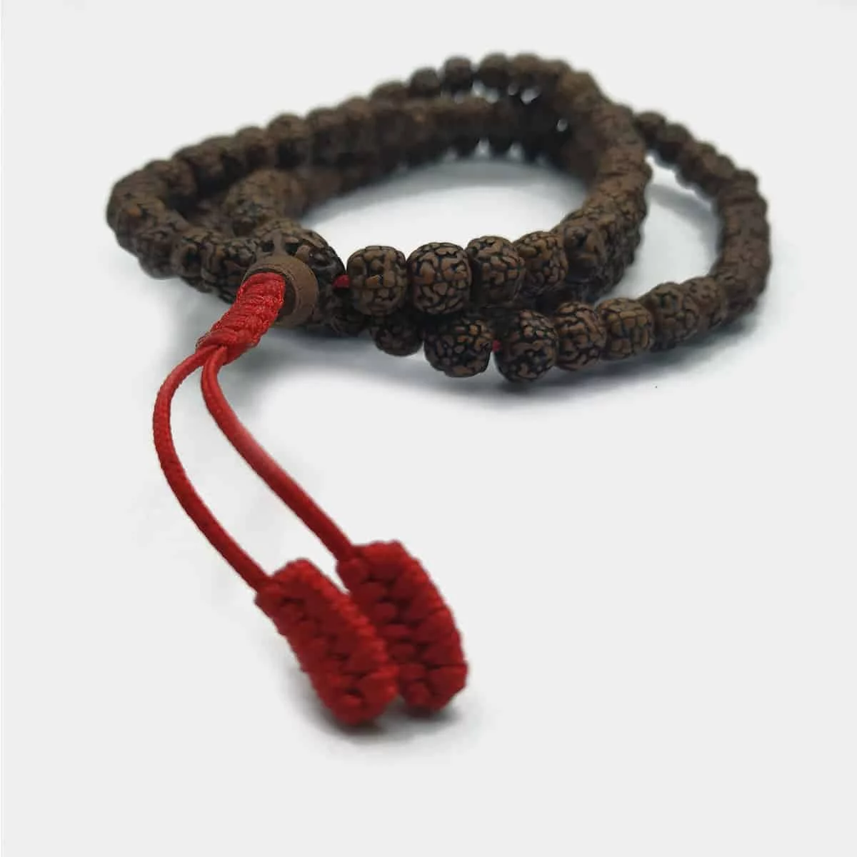 Mr003 Mala De Rudraksha 5 Caras 8Mm 4 Mr003 Mala De Rudraksha 5 Caras 8Mm 4