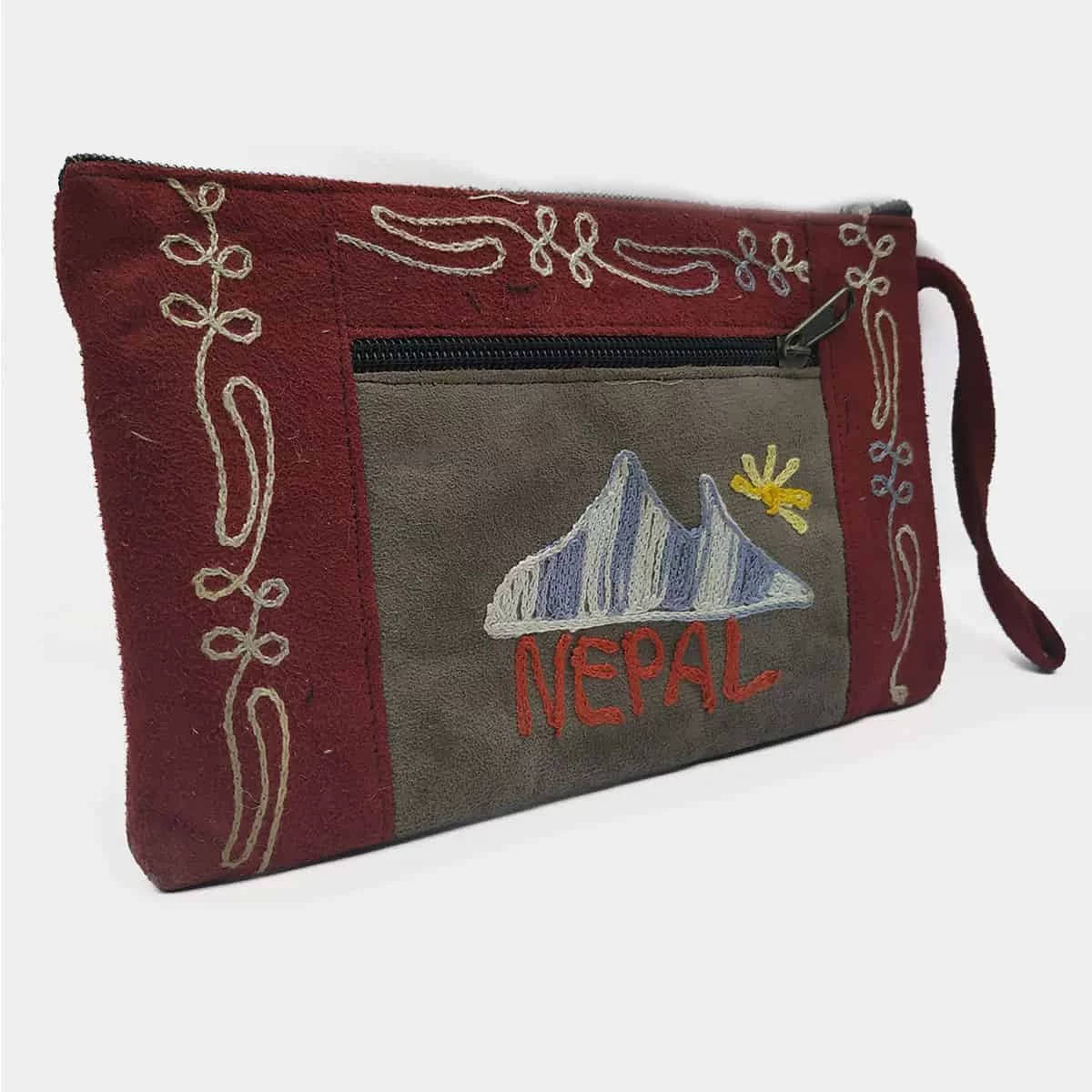 Saldos 73 Ro010 Estojo Monte Evereste Nepal Bordeaux 2