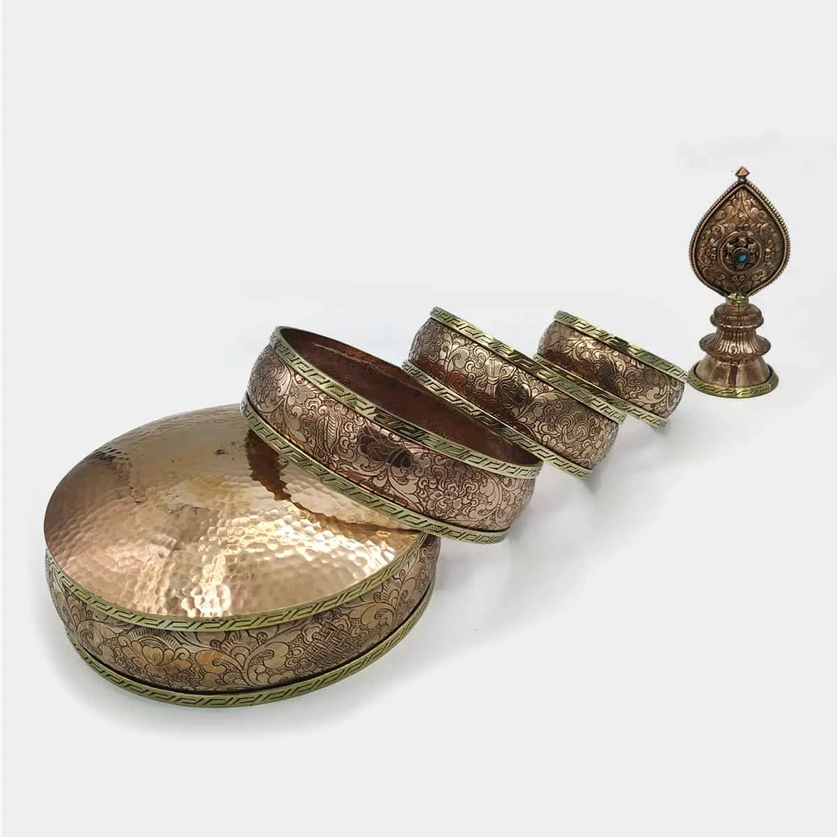 AL013 Set de Mandala em Cobre Alta Qualidade 4