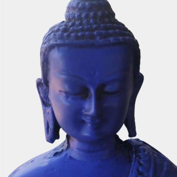 ES003 Estatua em Resina Buda da Medicina 13cm 4incense