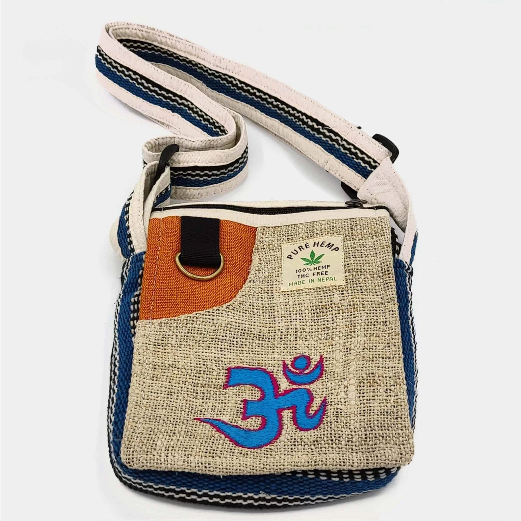 RO023 Bolsa Tiracolo 100 Natural com 2 fechos A 3