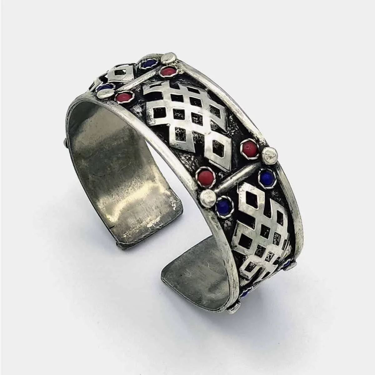 Pulseira em Metal Branco No da Interdependencia 4